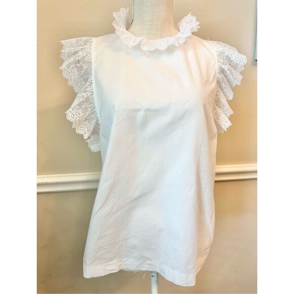 Sandro Paris Blouse Size 3 - Picture 1 of 9